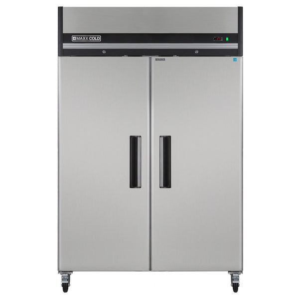 Maxx Cold X-Series Double-Door Reach-In Upright Refrigerator (49 cu. ft.)