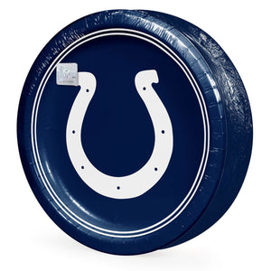 Indianapolis Colts NFL Round Paper Plates, 10