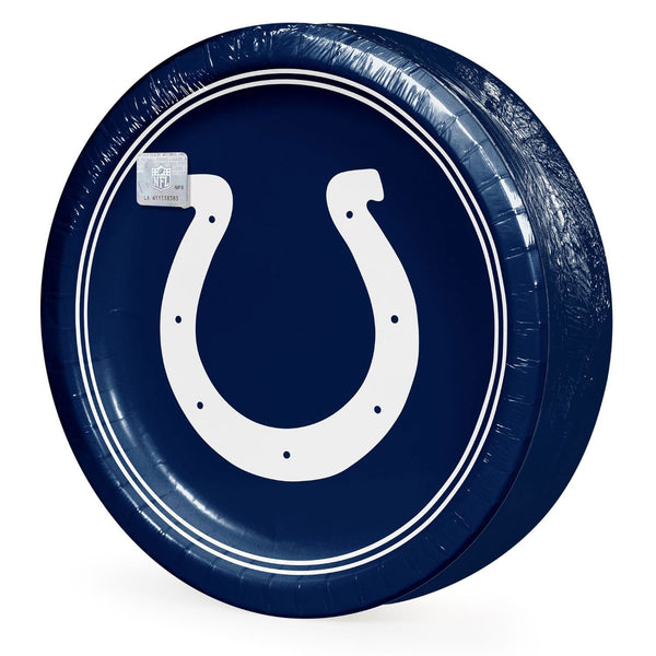 Indianapolis Colts NFL Round Paper Plates, 10