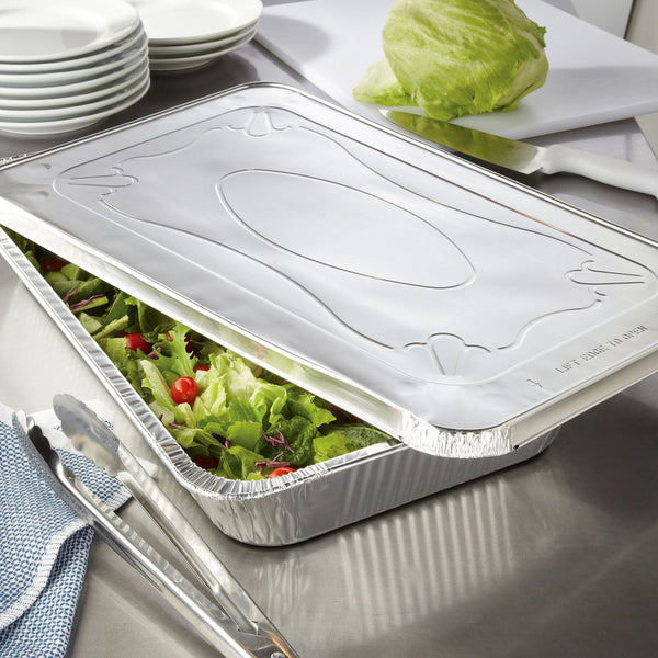 Member's Mark Aluminum Steam Table Pan Lids, Full Size 18 ct.