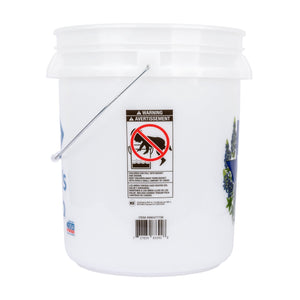 Sam’s Club 5-Gallon Utility Bucket with Lid, Texas Bluebonnet 2‑Pack