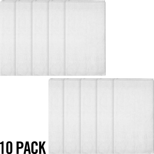 Member's Mark White 3-Ply Tissue Tablecovers, 54" x 108