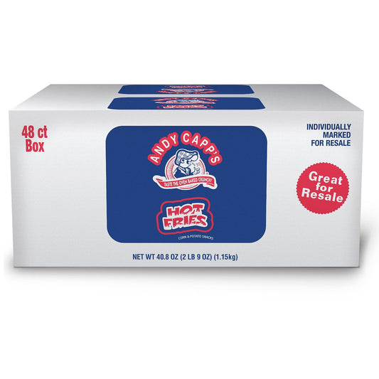 Andy Capp's Hot Fries, Corn & Potato Snacks, 0.85 oz., 48 ct.