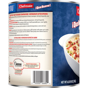 Chef-mate ¡Que Bueno! White Queso Cheese Sauce, 106 oz.