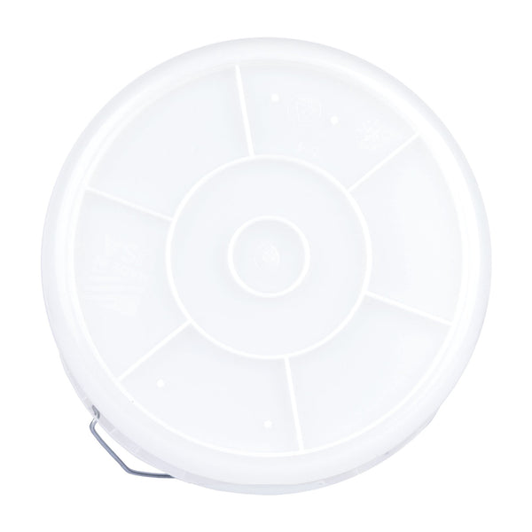 Sam’s Club 5-Gallon Utility Bucket with Lid, Texas Bluebonnet 2‑Pack