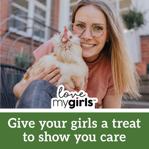 Love My Girls 2-pack Veggies & Worms 5lb Chicken Treat Bags