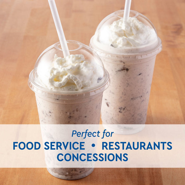 Member's Mark Clear Dome Plastic Lids with Straw Slot, 500 ct.