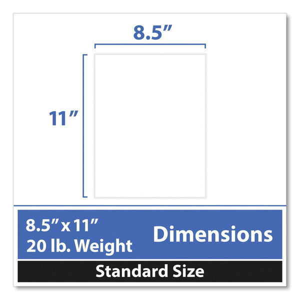 Member's Mark Multipurpose Copy Paper, 8.5 x 11”, 92 Bright, 20 lbs., 10 Reams (5,000 sheets)